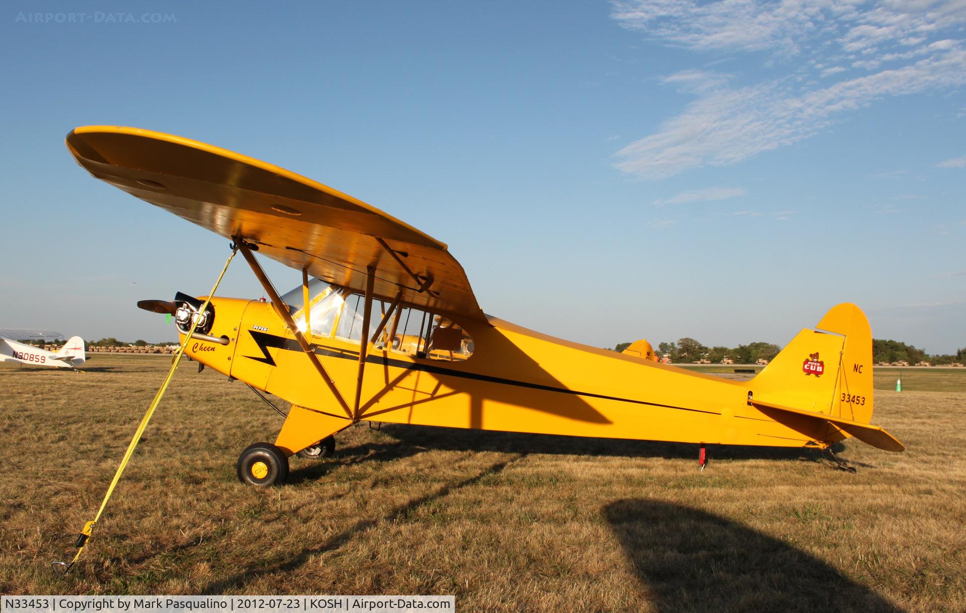 N33453, 1940 Piper J3F-65 C/N 5962, Piper J3F-65