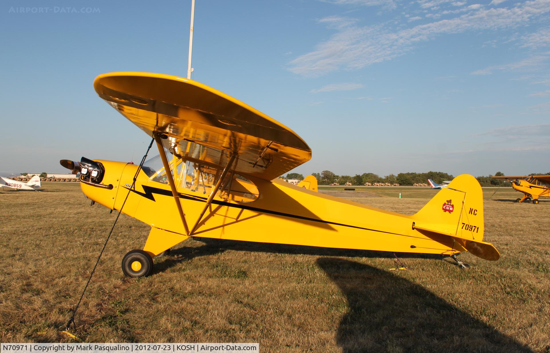 N70971, Piper J3C-65 Cub Cub C/N 18001, Piper J3C-65