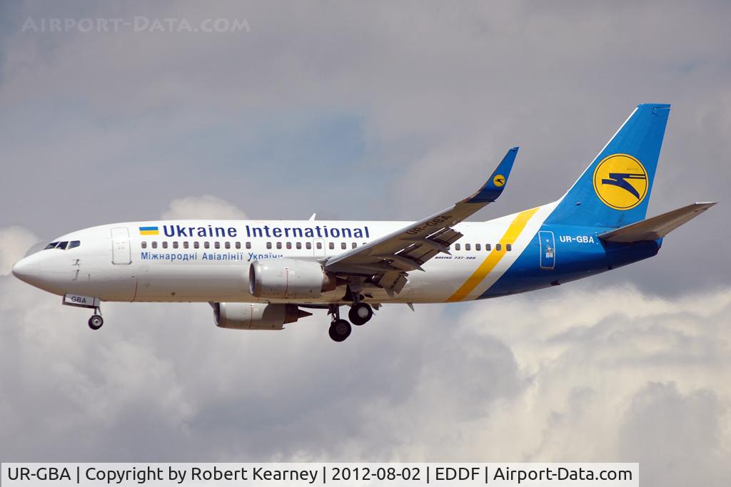 UR-GBA, 1997 Boeing 737-36N C/N 28670, On finals for r/w 25L