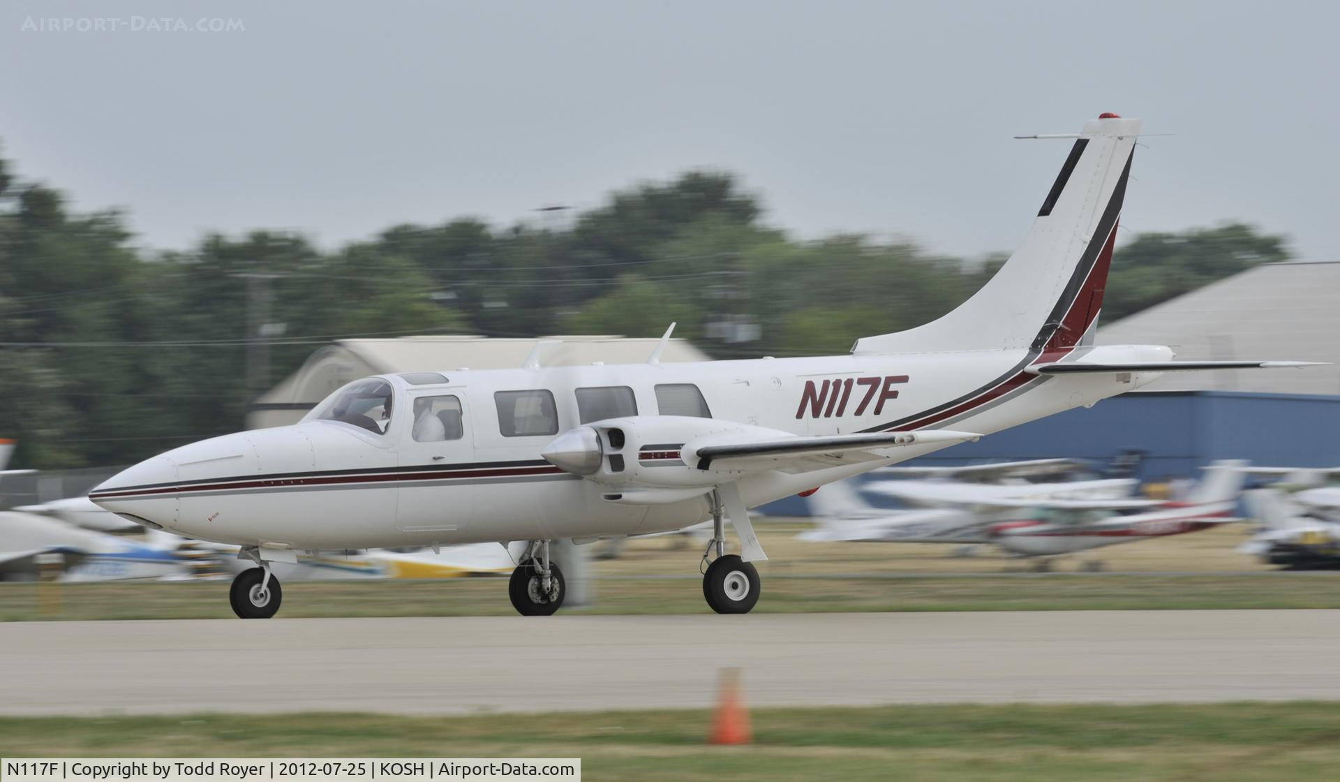 N117F, 1977 Smith Aerostar 601P C/N 61P-0442-167, Airventure 2012