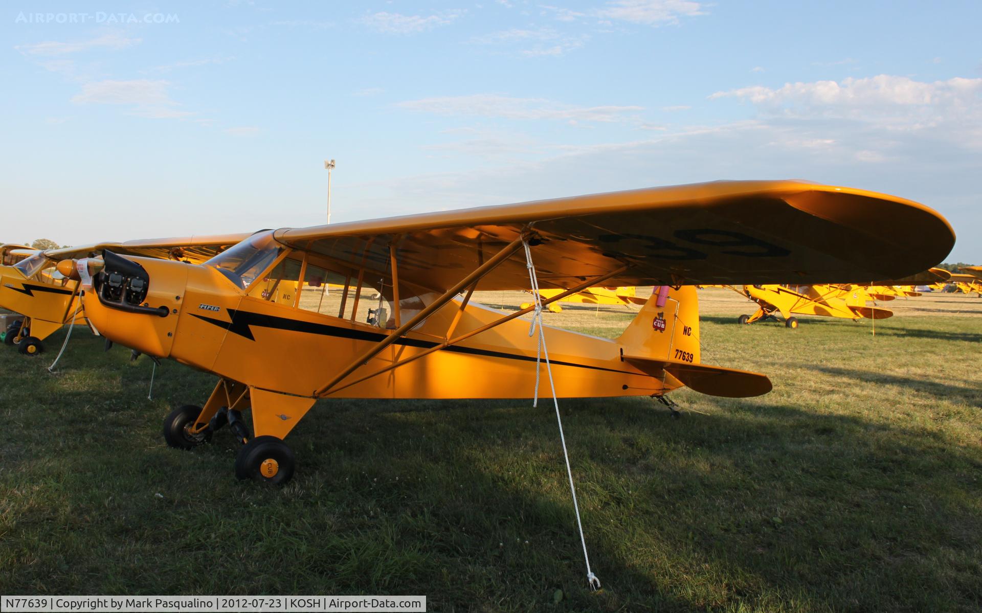 N77639, 1945 Piper J3C-65 Cub C/N 14930, Piper  J3C-65