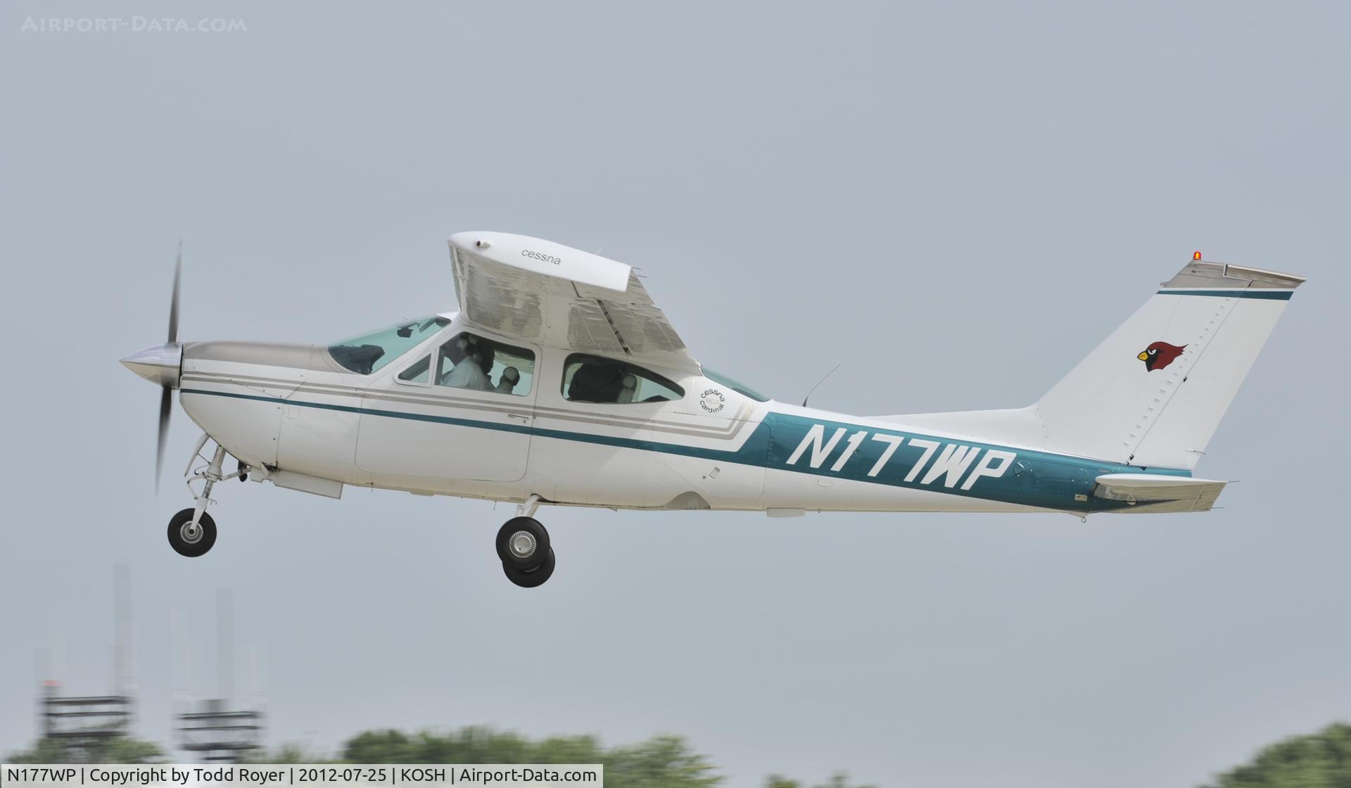 N177WP, 1974 Cessna 177RG Cardinal C/N 177RG0554, Airventure 2012