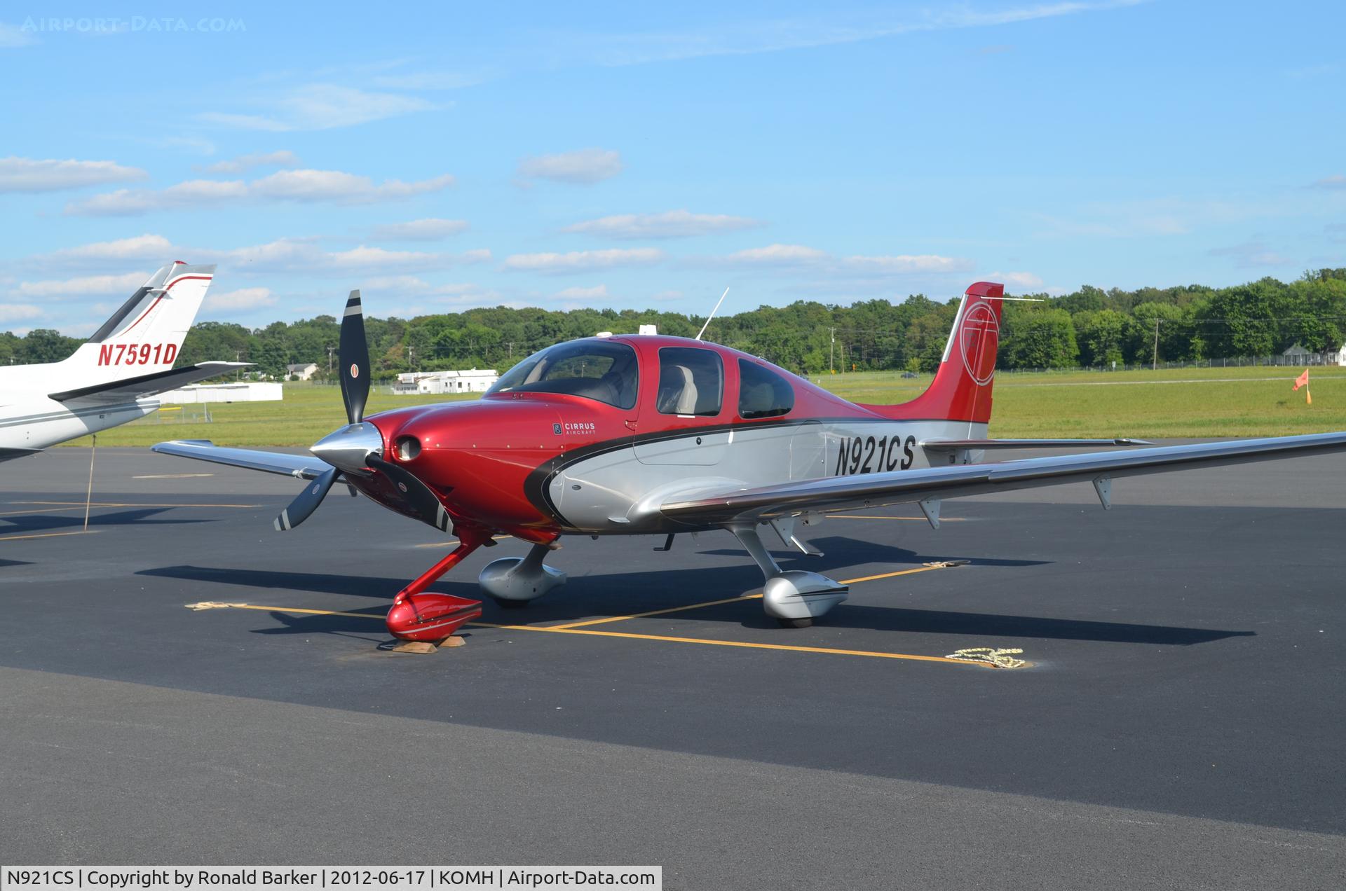 N921CS, Cirrus SR22T C/N 0287, Orange