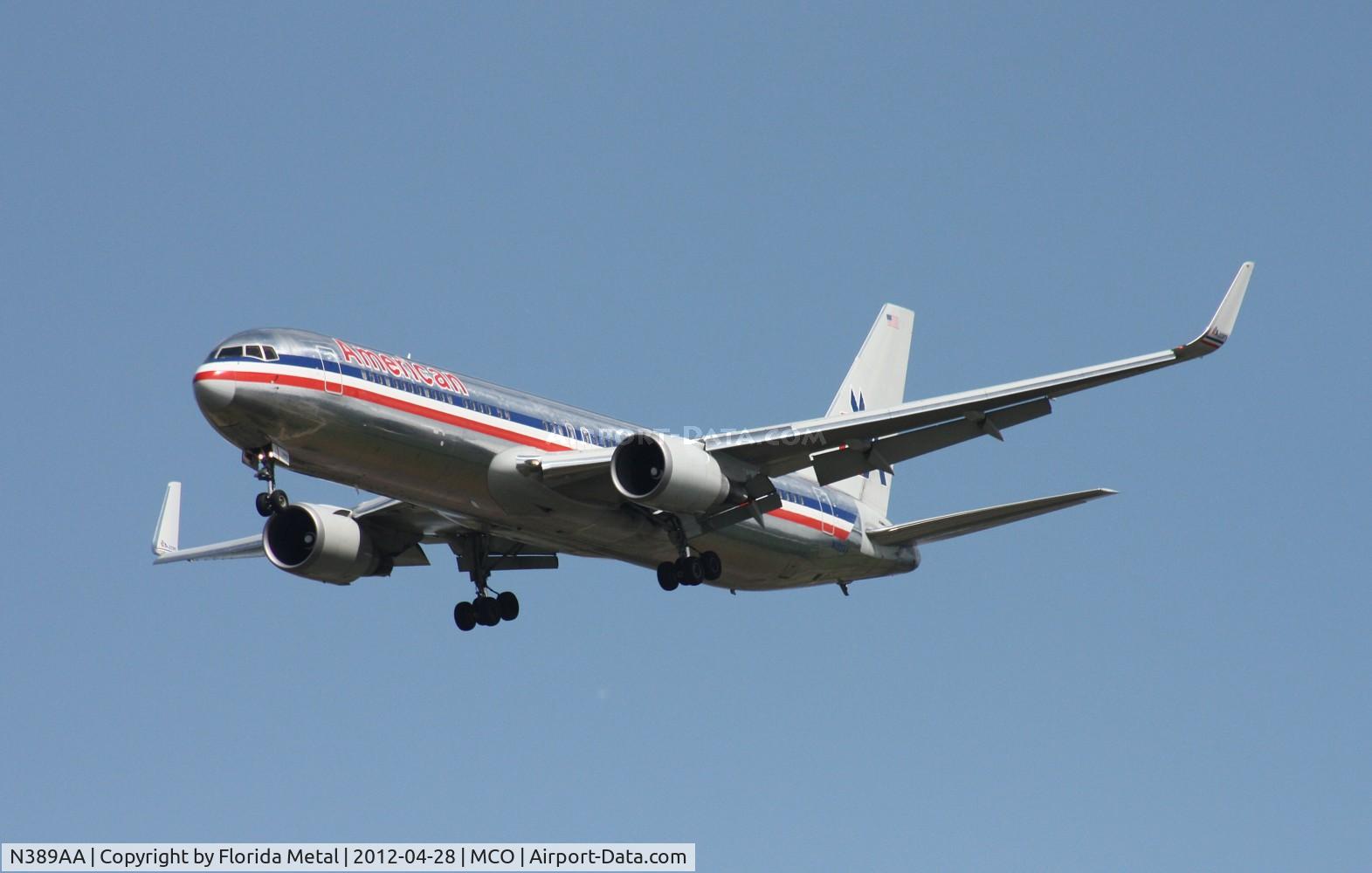 N389AA, 1994 Boeing 767-323 C/N 27449, American 767-300
