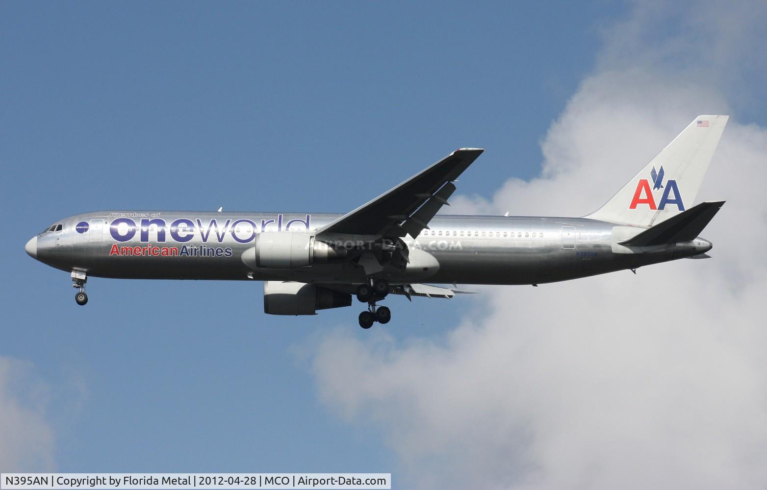 N395AN, 1998 Boeing 767-323 C/N 29432, American 