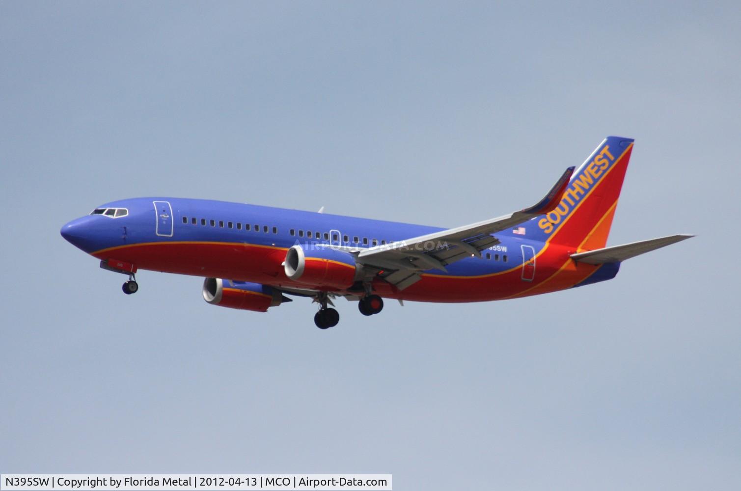 N395SW, 1994 Boeing 737-3H4 C/N 27689, Southwest 737