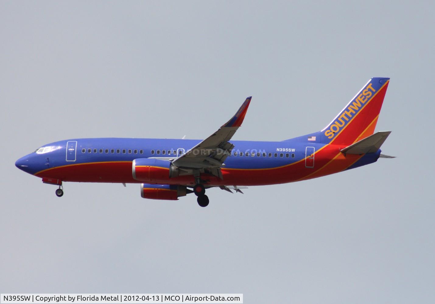N395SW, 1994 Boeing 737-3H4 C/N 27689, Southwest 737