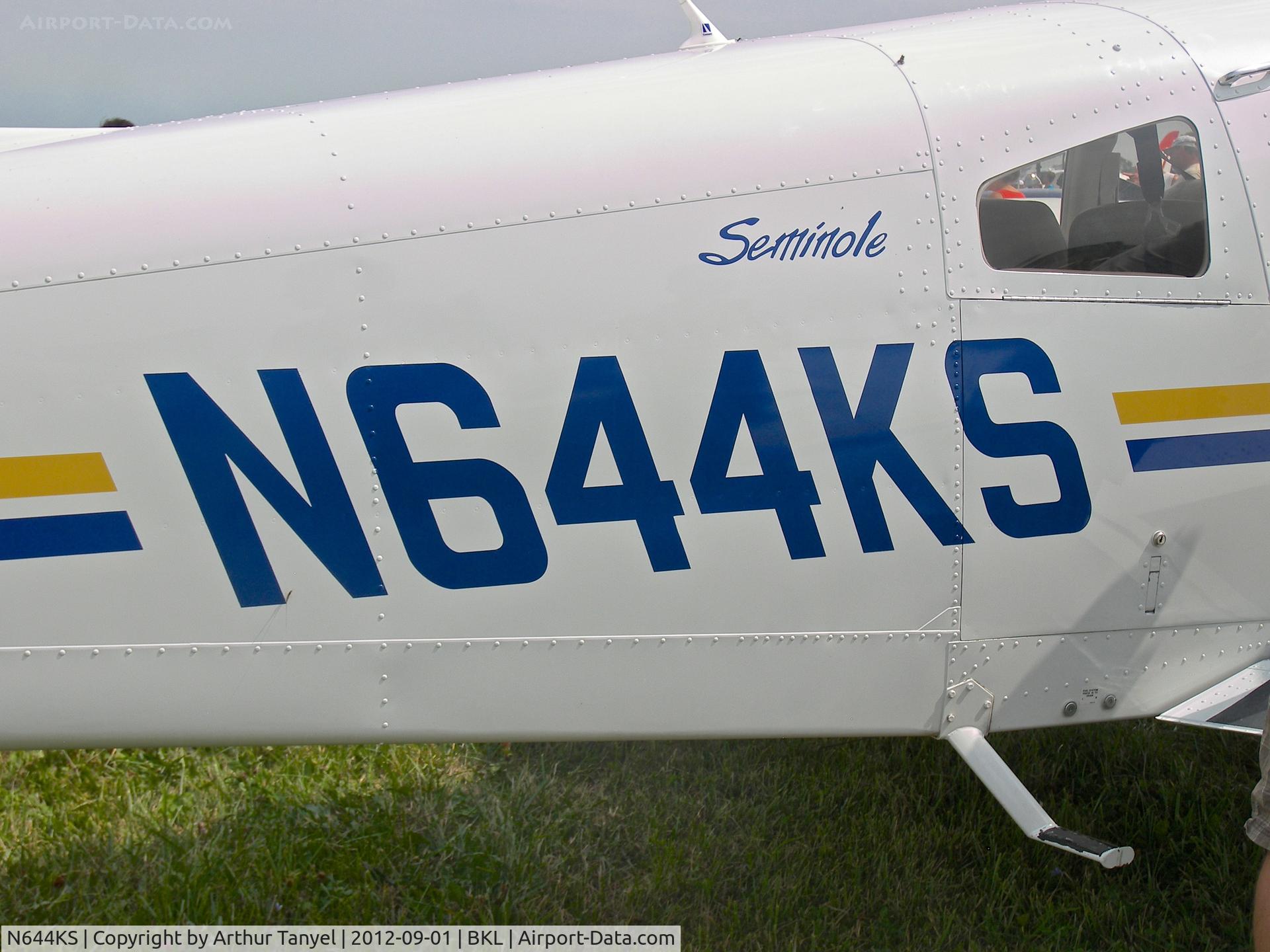 N644KS, 2006 Piper PA-44-180 Seminole C/N 4496220, @ Cleveland National Air Show