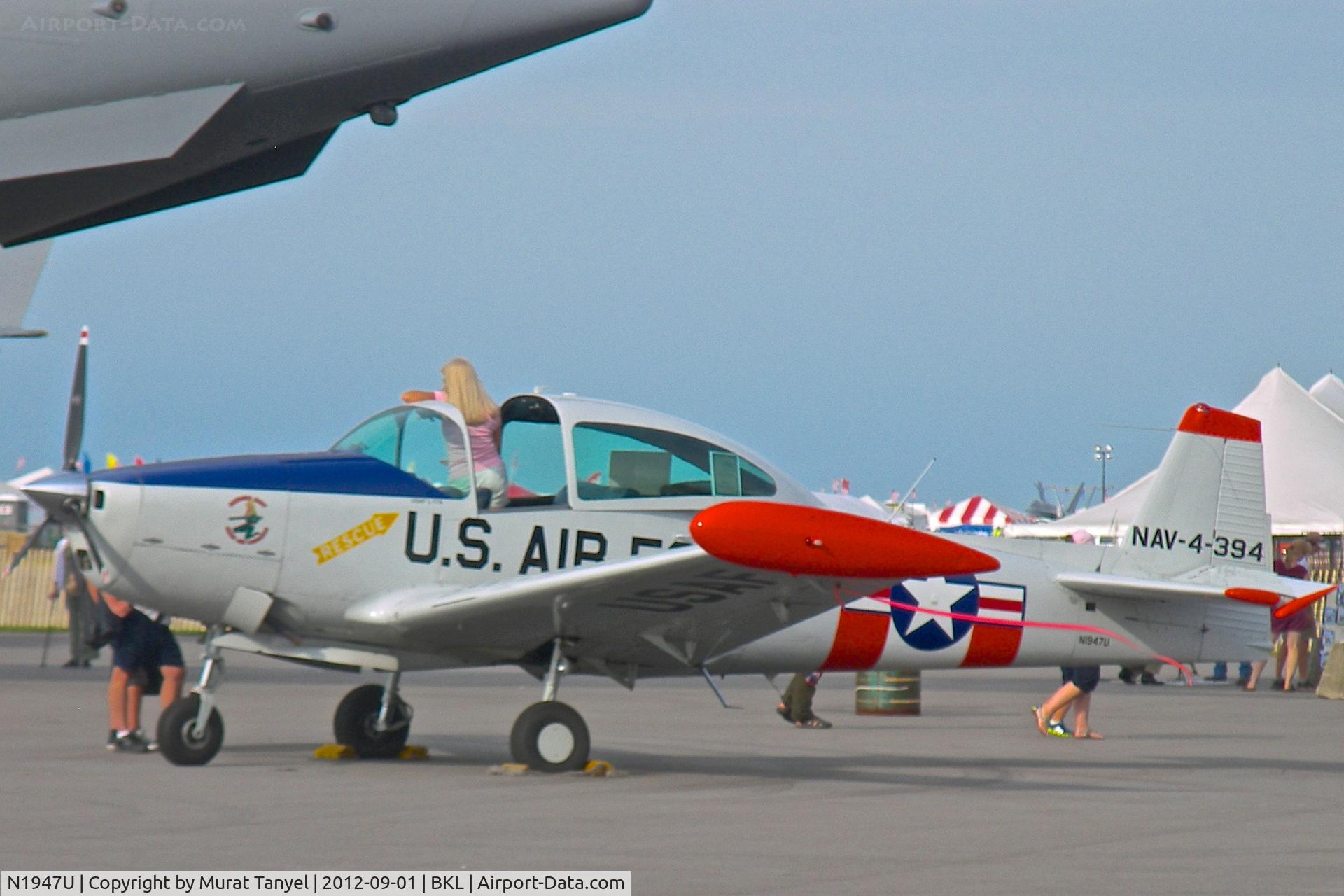 N1947U, 1946 North American Navion (NA-145) C/N NAV-4-394, @ Cleveland Air Show