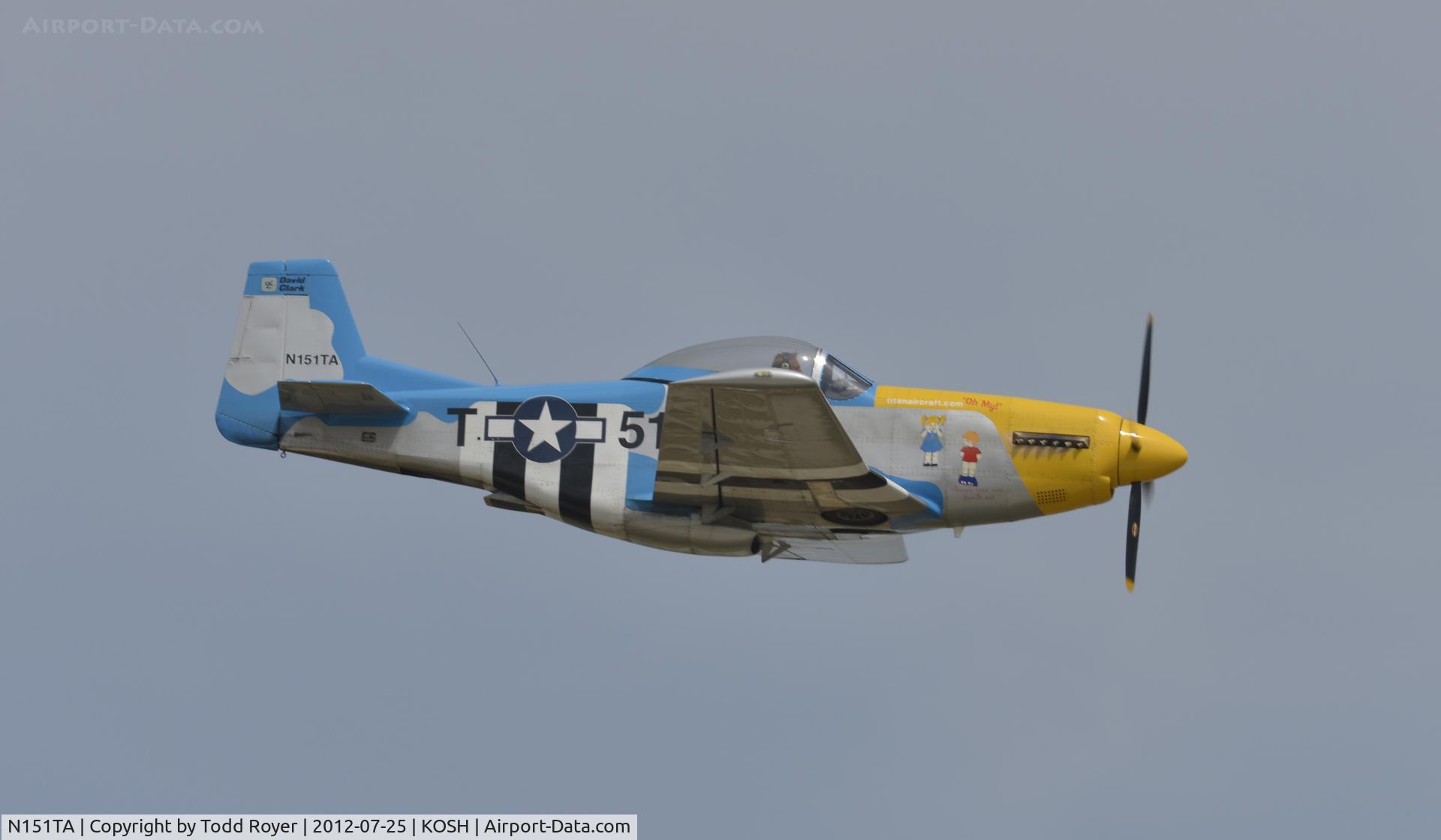 N151TA, Titan T-51 Mustang C/N M04SV6SOHK0027, Airventure 2012