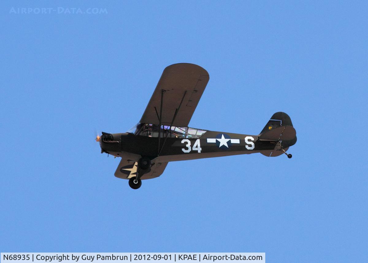 N68935, 1944 Piper J3C-65 Cub C/N 13695, Historic Flight Foundation 2012