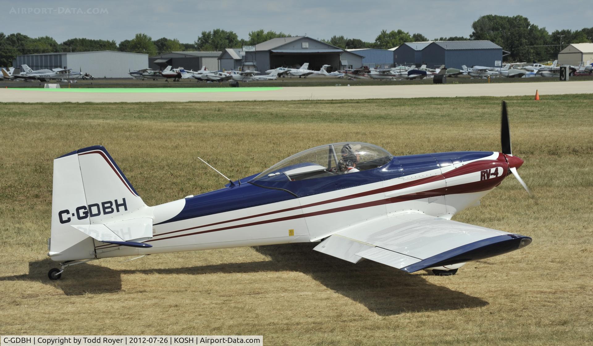 C-GDBH, 1985 Vans RV-4 C/N 582, Airventure 2012