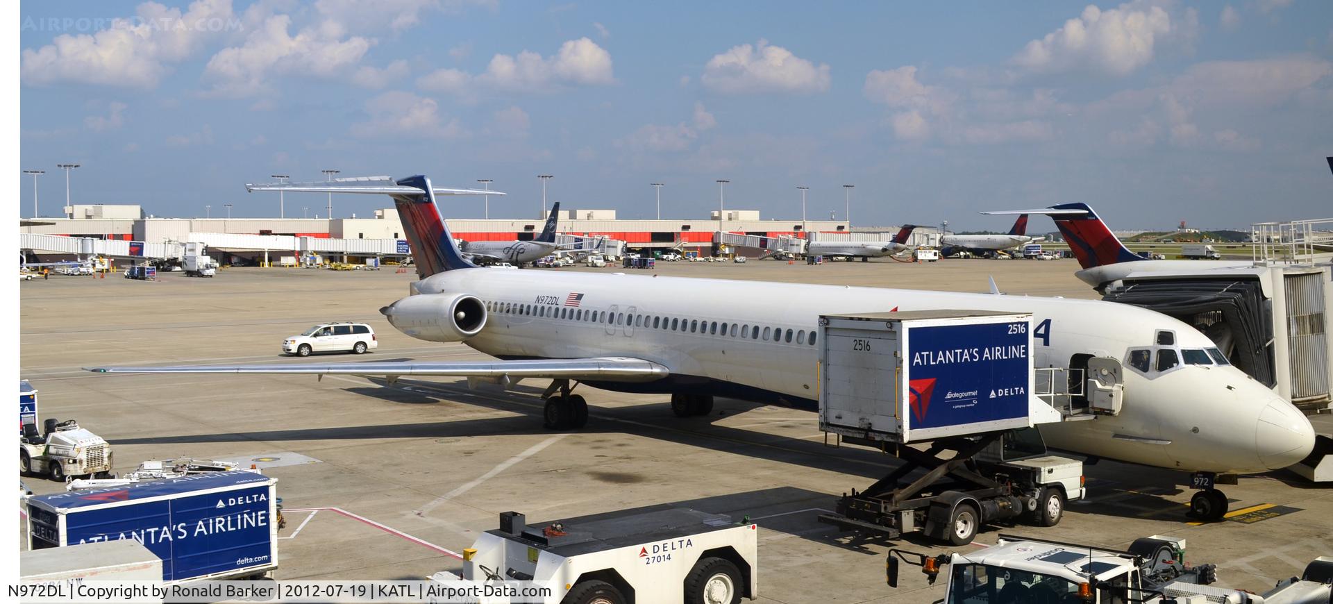 N972DL, 1991 McDonnell Douglas MD-88 C/N 53215, Atlanta