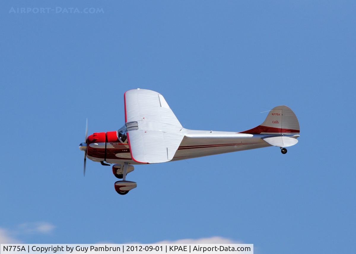 N775A, 1951 Cessna 195B Businessliner C/N 7631, Historic Flight Foundation 2012