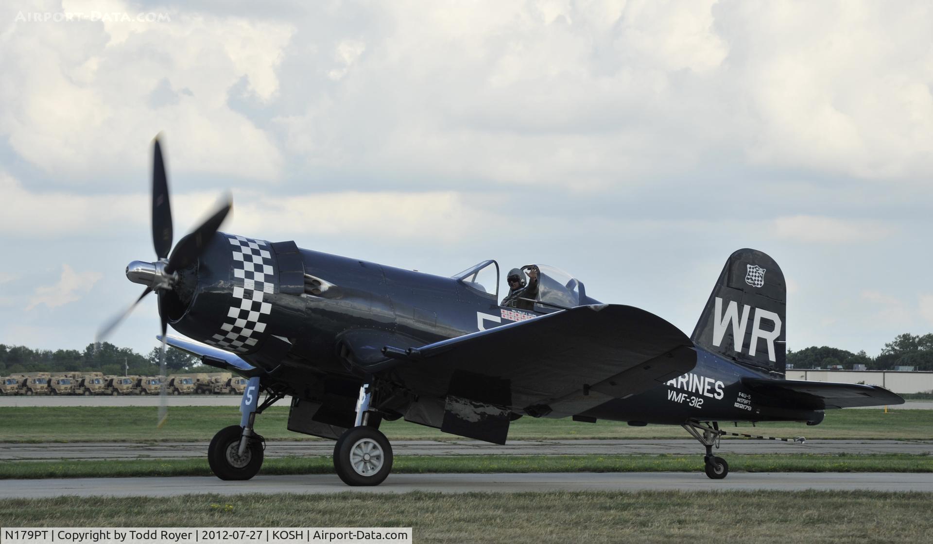 N179PT, 1948 Vought F4U-5 Corsair C/N Not found (Bu122179), Airventure 2012