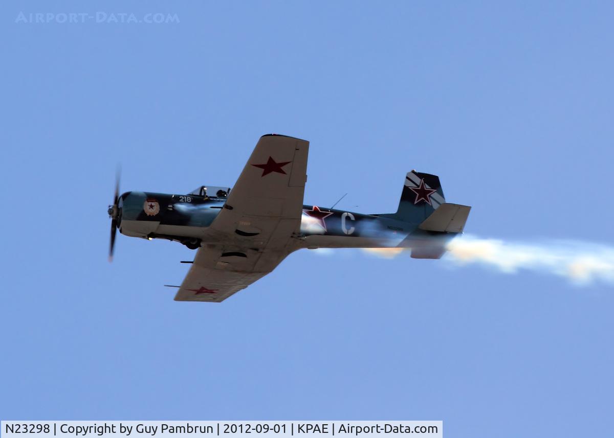 N23298, 1982 Nanchang CJ-6 C/N 3932023, Historic Flight Foundation 2012