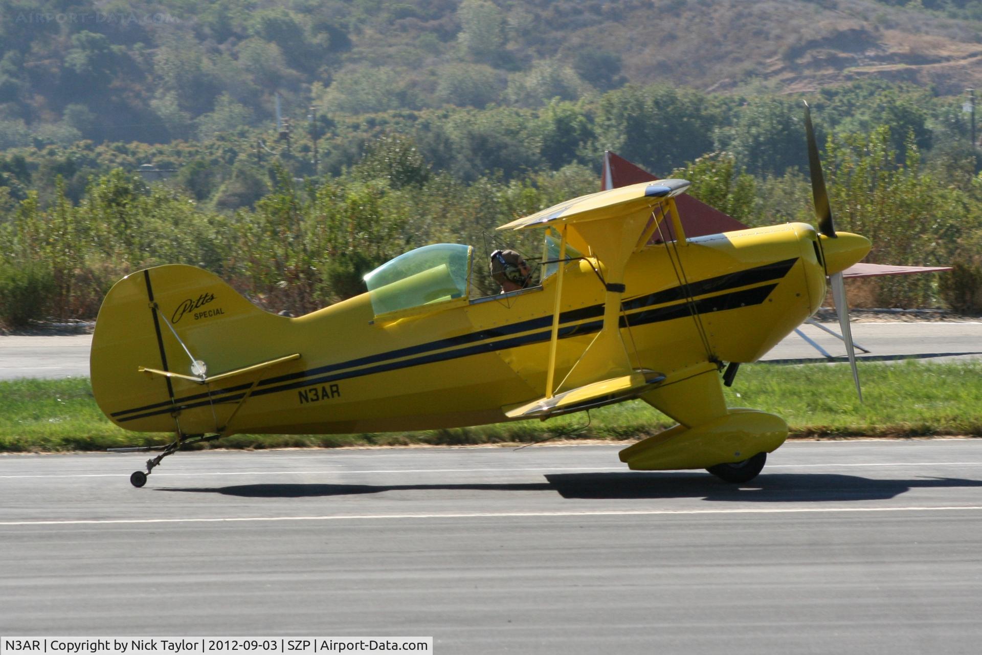 N3AR, 1974 Pitts S-1S Special C/N 10, Landing rollout