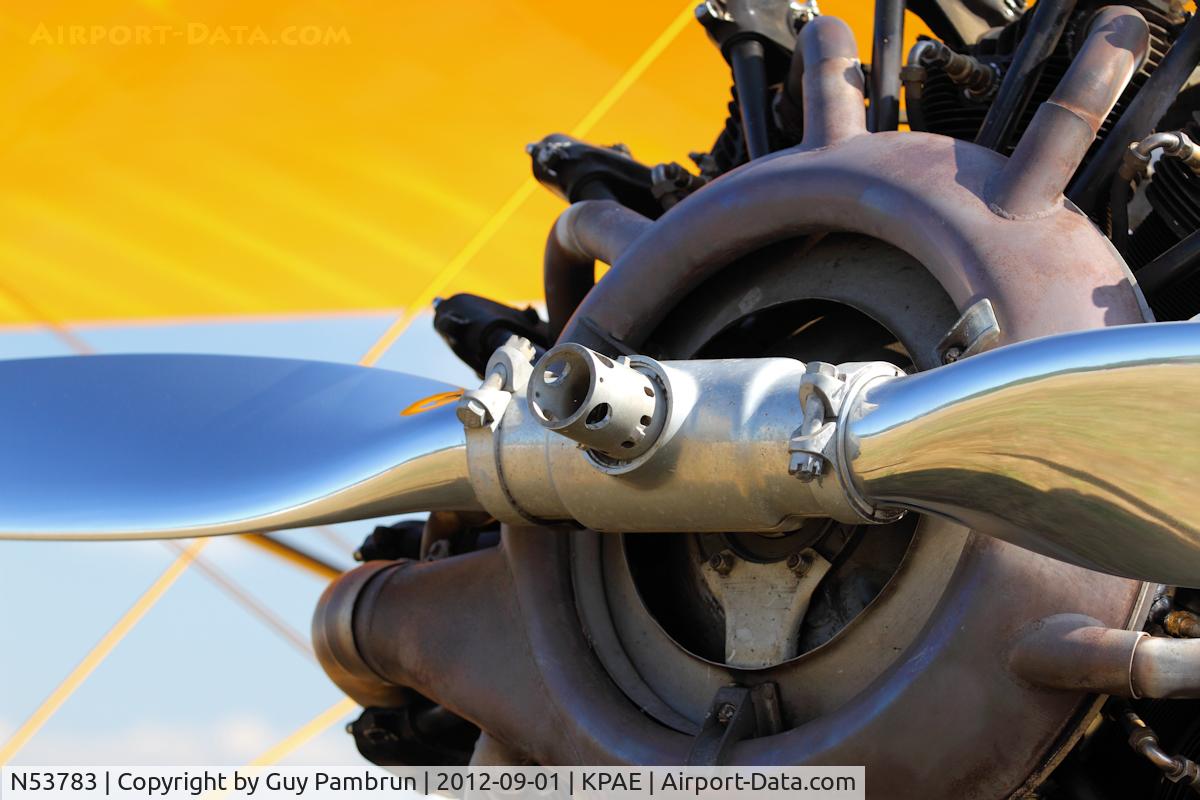 N53783, 1941 Boeing A75 C/N 75-1685, Historic Flight Foundation 2012