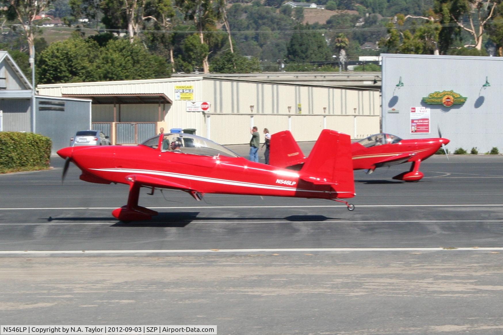 N546LP, Vans RV-8 C/N 82726, Landing 22