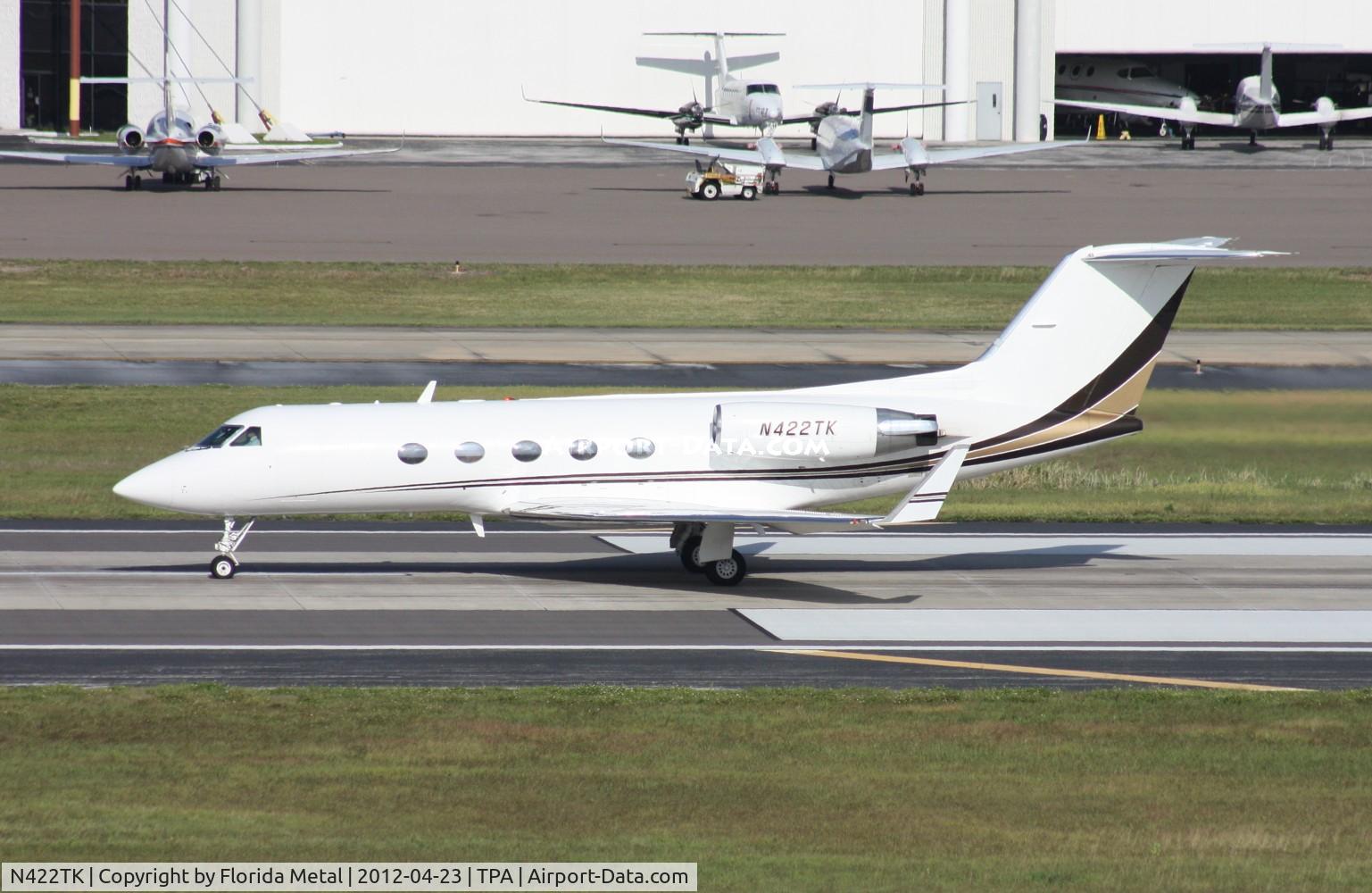 N422TK, 2000 Gulfstream Aerospace G-1159A Gulfstream III Gulfstream III C/N 395, Gulfstream III