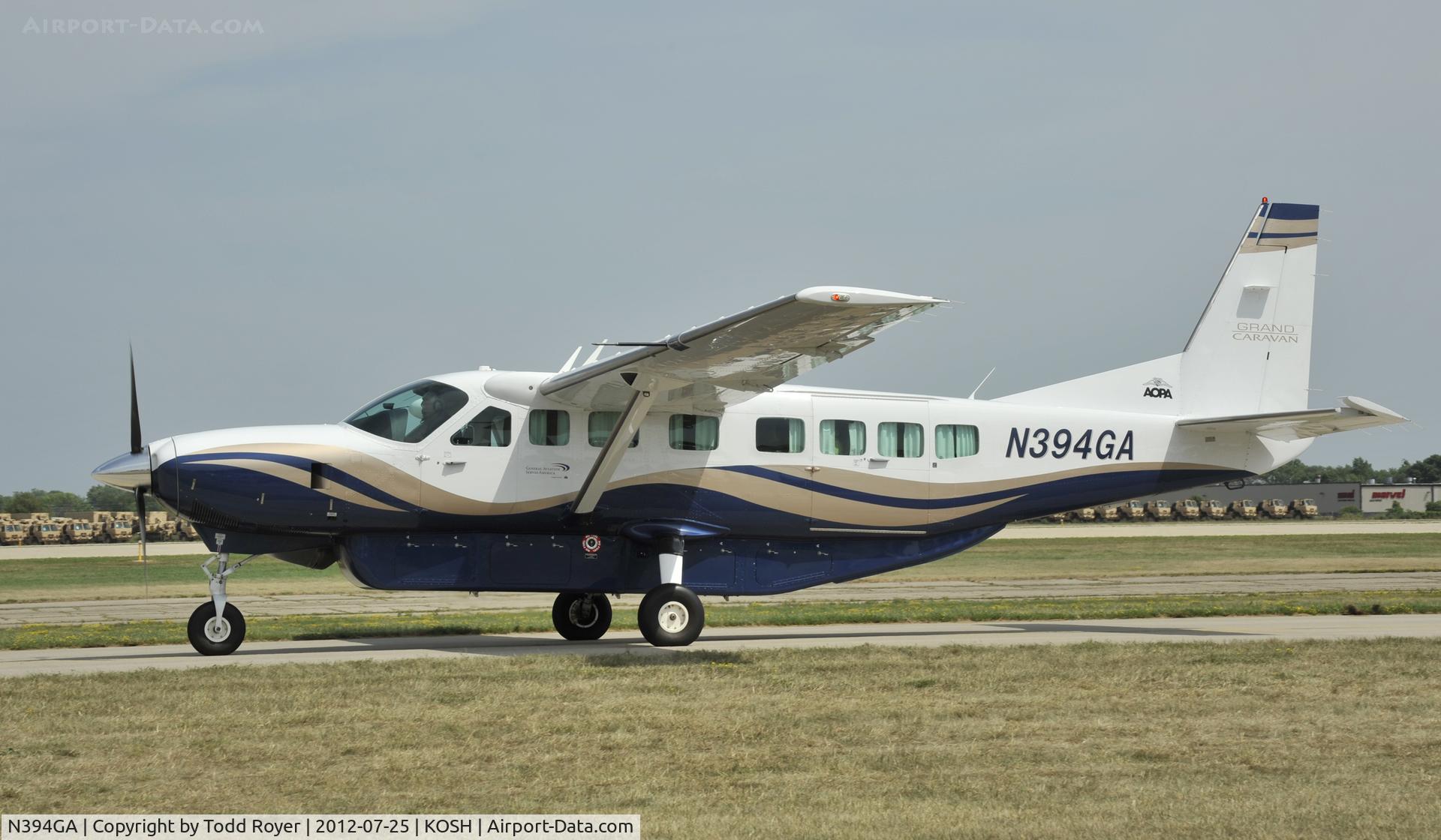 N394GA, 2008 Cessna 208B Grand Caravan C/N 208B2028, Airventure 2012