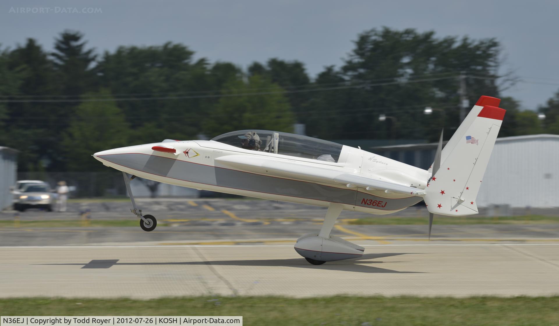 N36EJ, 2007 Rutan Long-EZ C/N 413-1936, Airventure 2012