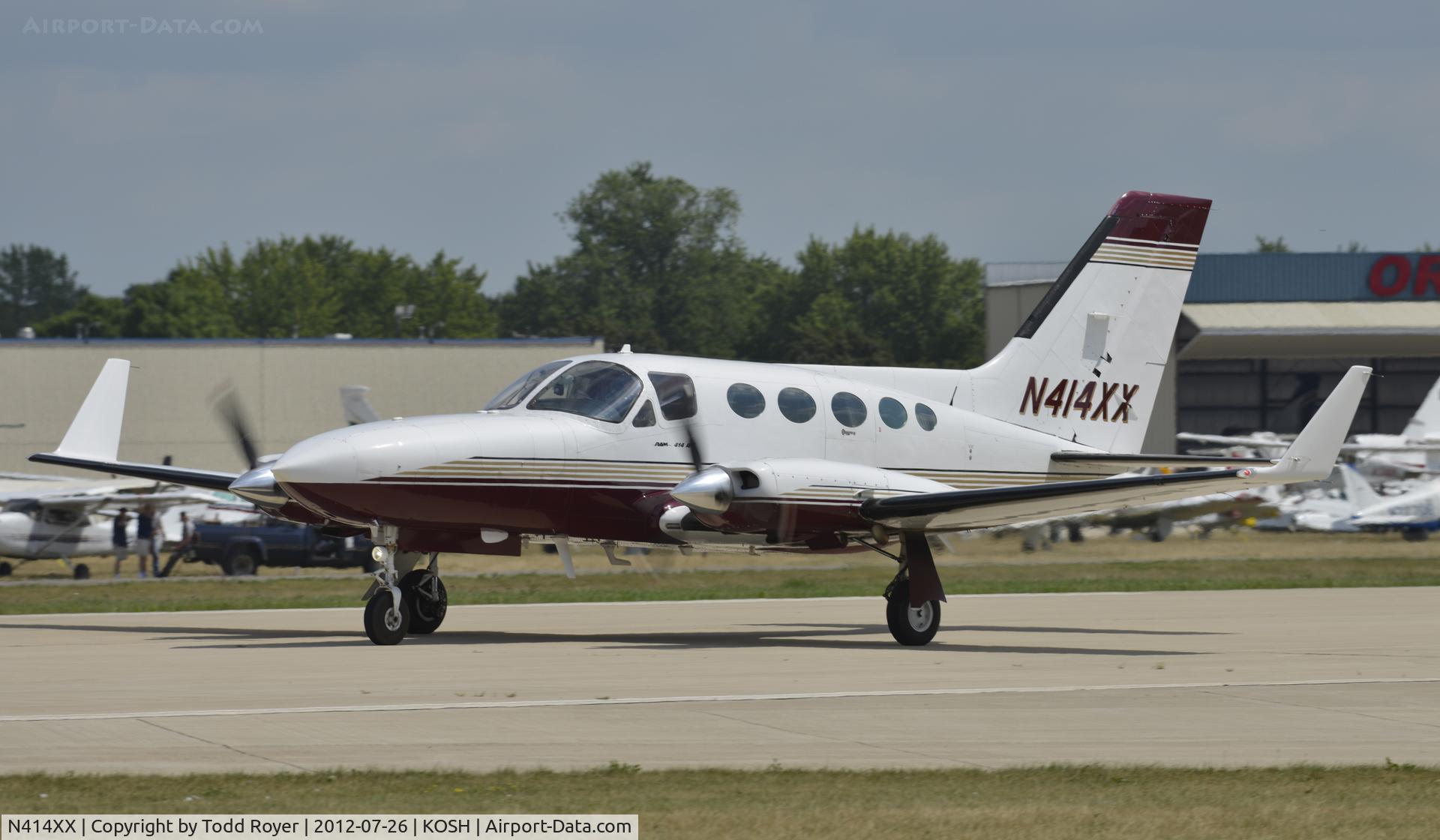 N414XX, 1978 Cessna 414A Chancellor C/N 414A0112, Airventure 2012