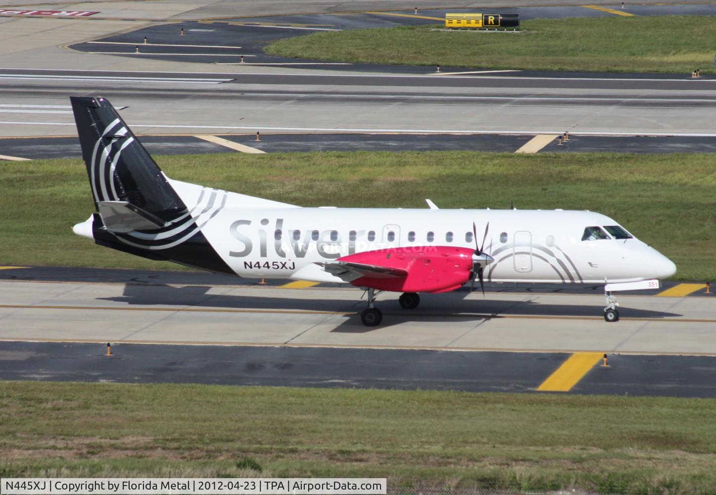 N445XJ, 1998 Saab 340B C/N 340B-445, Silver Airways Saab 340B
