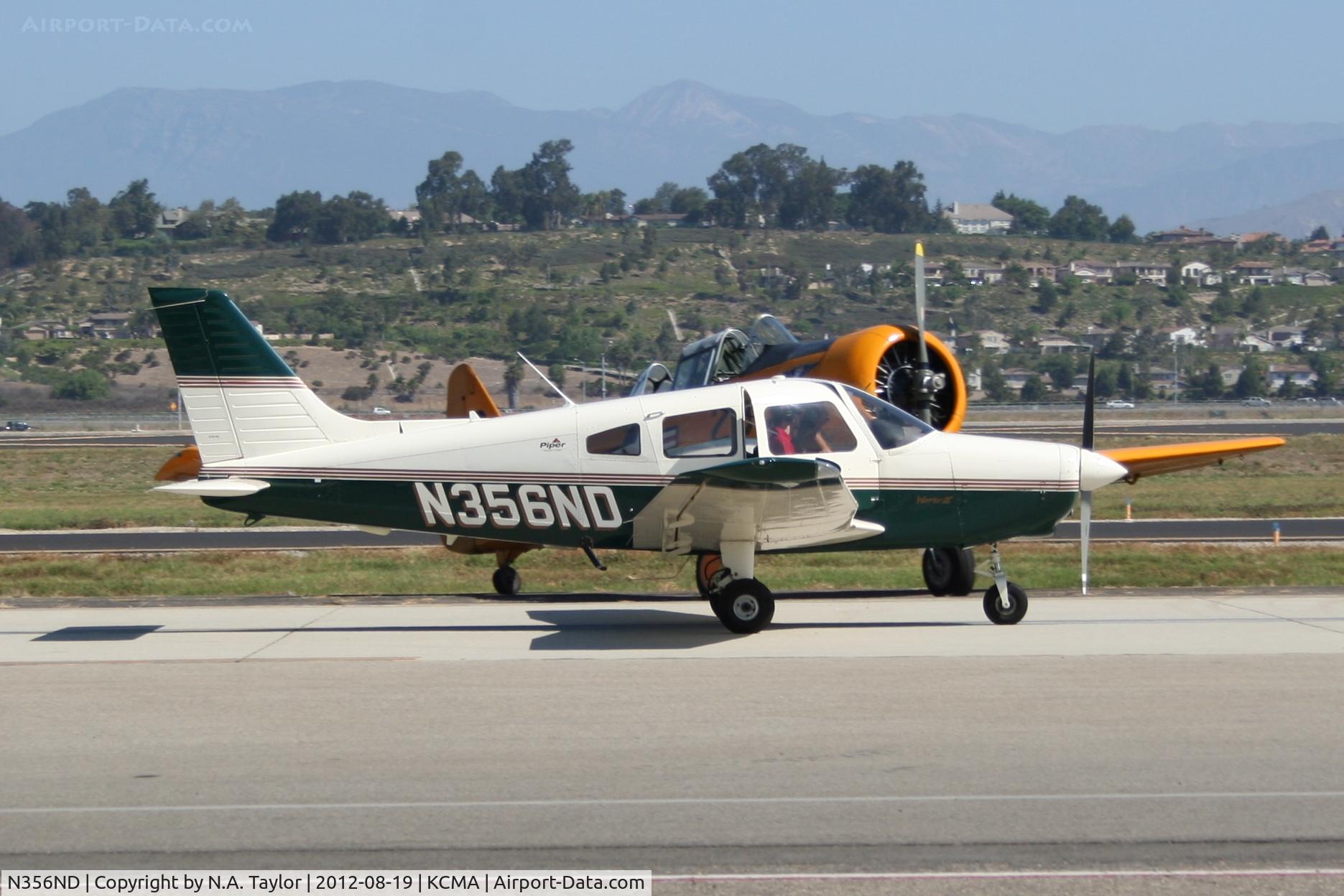 N356ND, 2003 Piper PA-28-161 Cherokee Warrior III C/N 2842184, Camarillo Airshow 2012