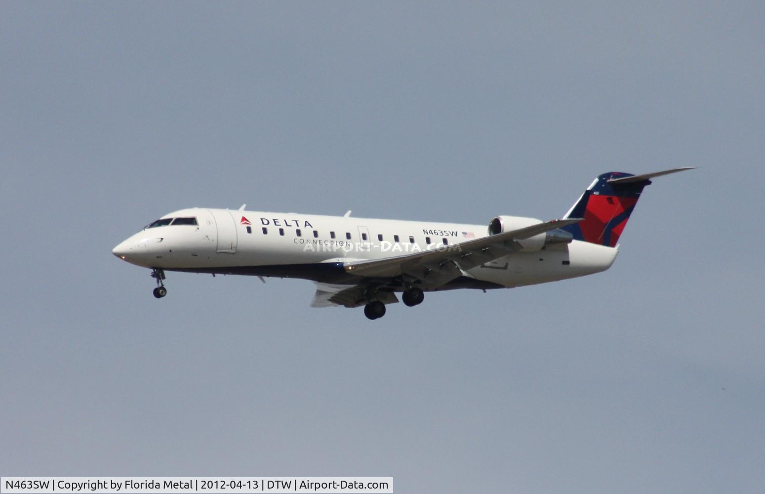 N463SW, 2003 Bombardier CRJ-200LR (CL-600-2B19) C/N 7820, Skywest CRJ
