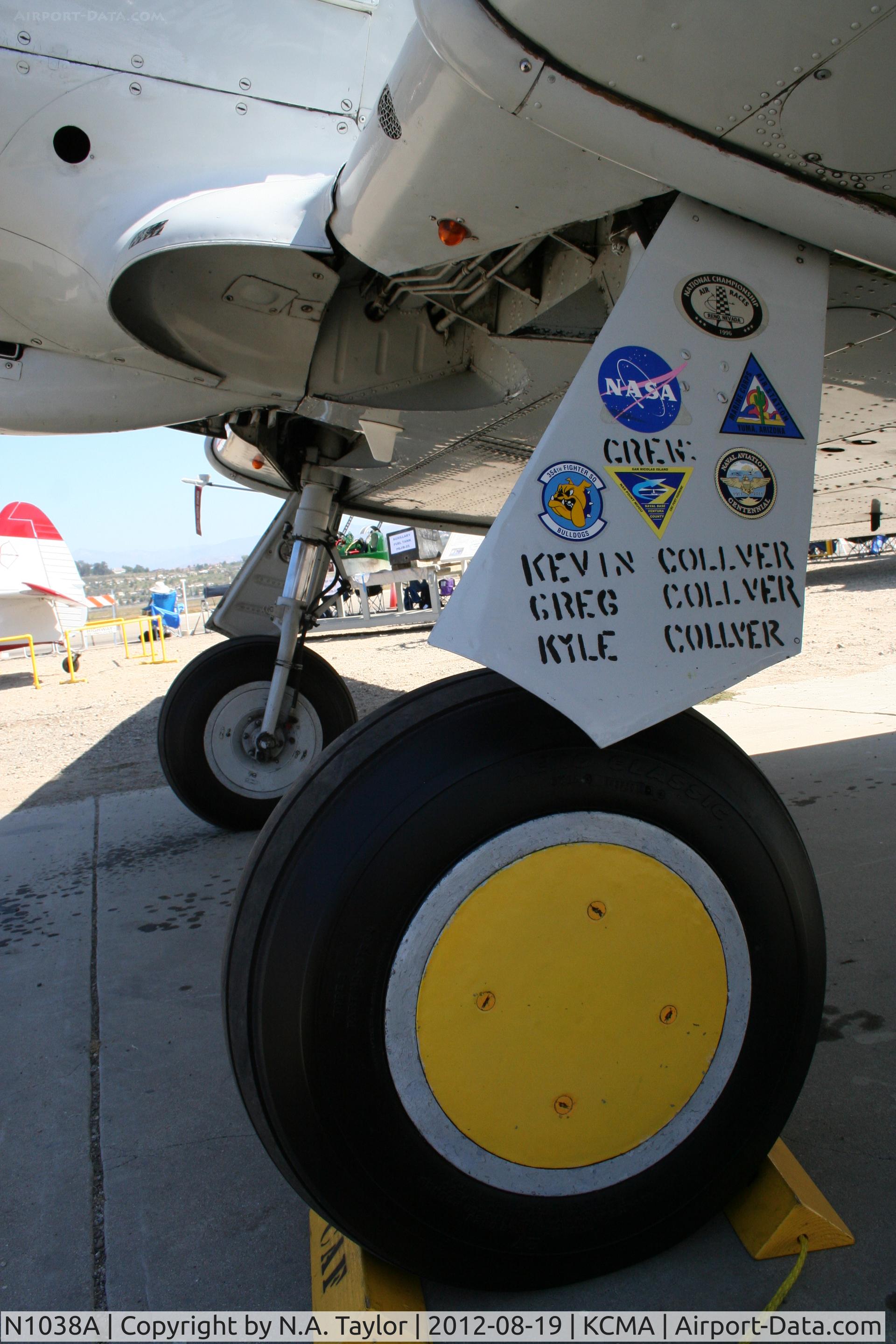 N1038A, 1944 North American SNJ-5 Texan C/N 90917 (121-41633), Camarillo Airshow 2012