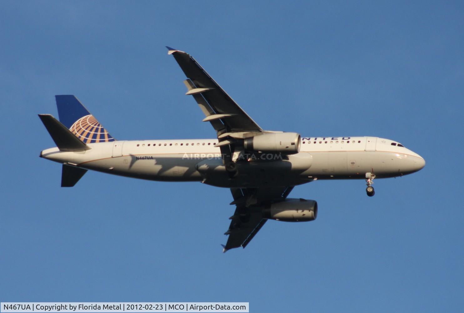 N467UA, 2000 Airbus A320-232 C/N 1359, United A320