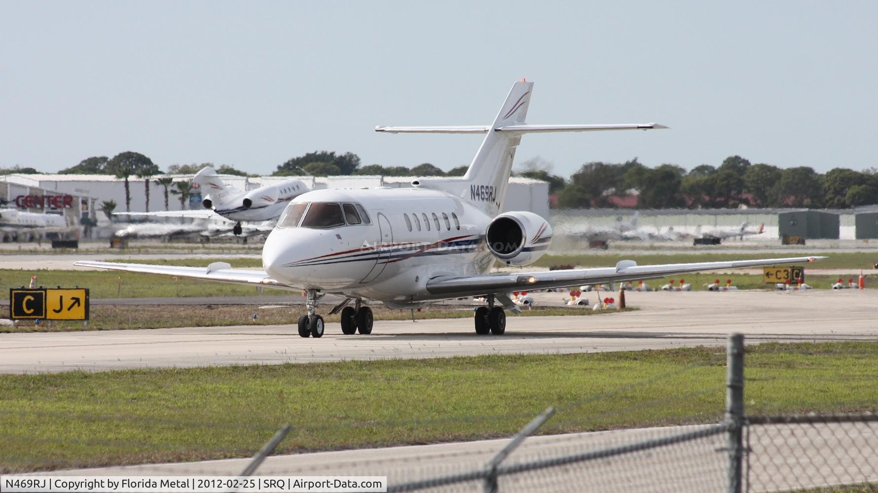 N469RJ, 1986 British Aerospace BAe.125 Series 800A C/N 258067, HS 800A