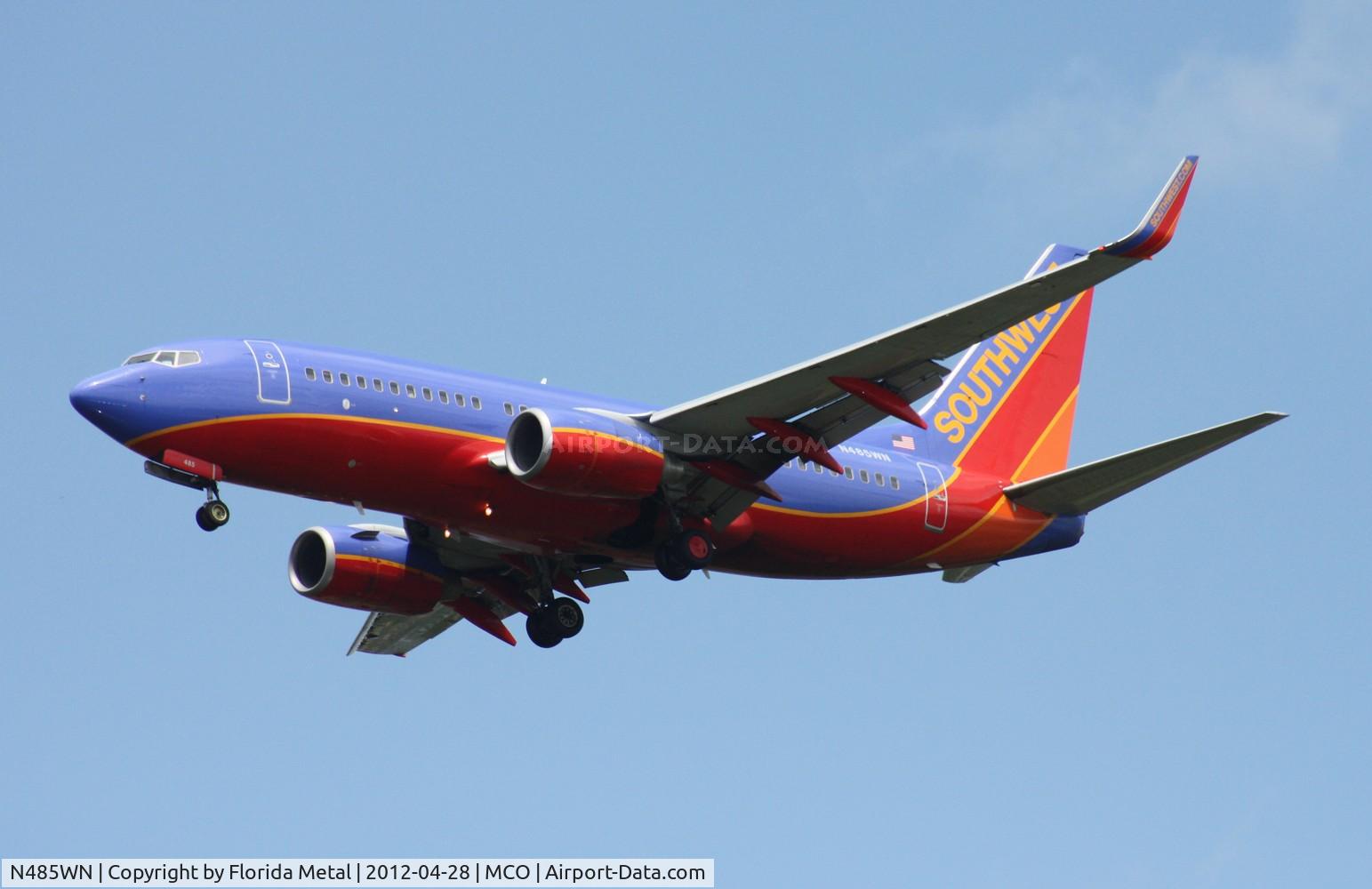 N485WN, 2004 Boeing 737-7H4 C/N 32473, Southwest 737