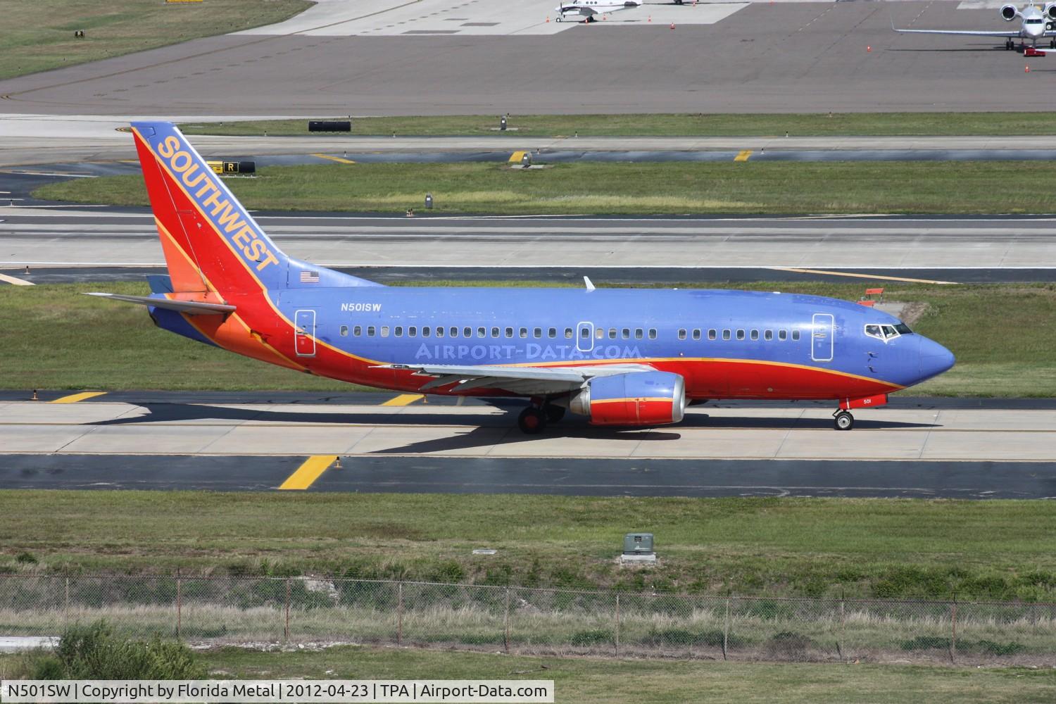 N501SW, 1990 Boeing 737-5H4 C/N 24178, Southwest 737-500