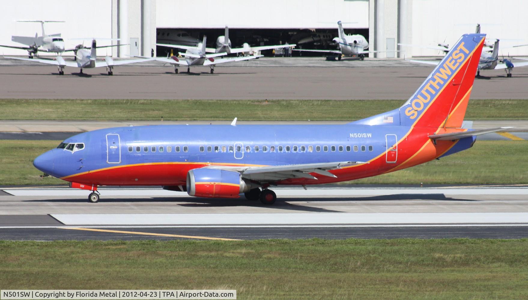 N501SW, 1990 Boeing 737-5H4 C/N 24178, Southwest 737-500