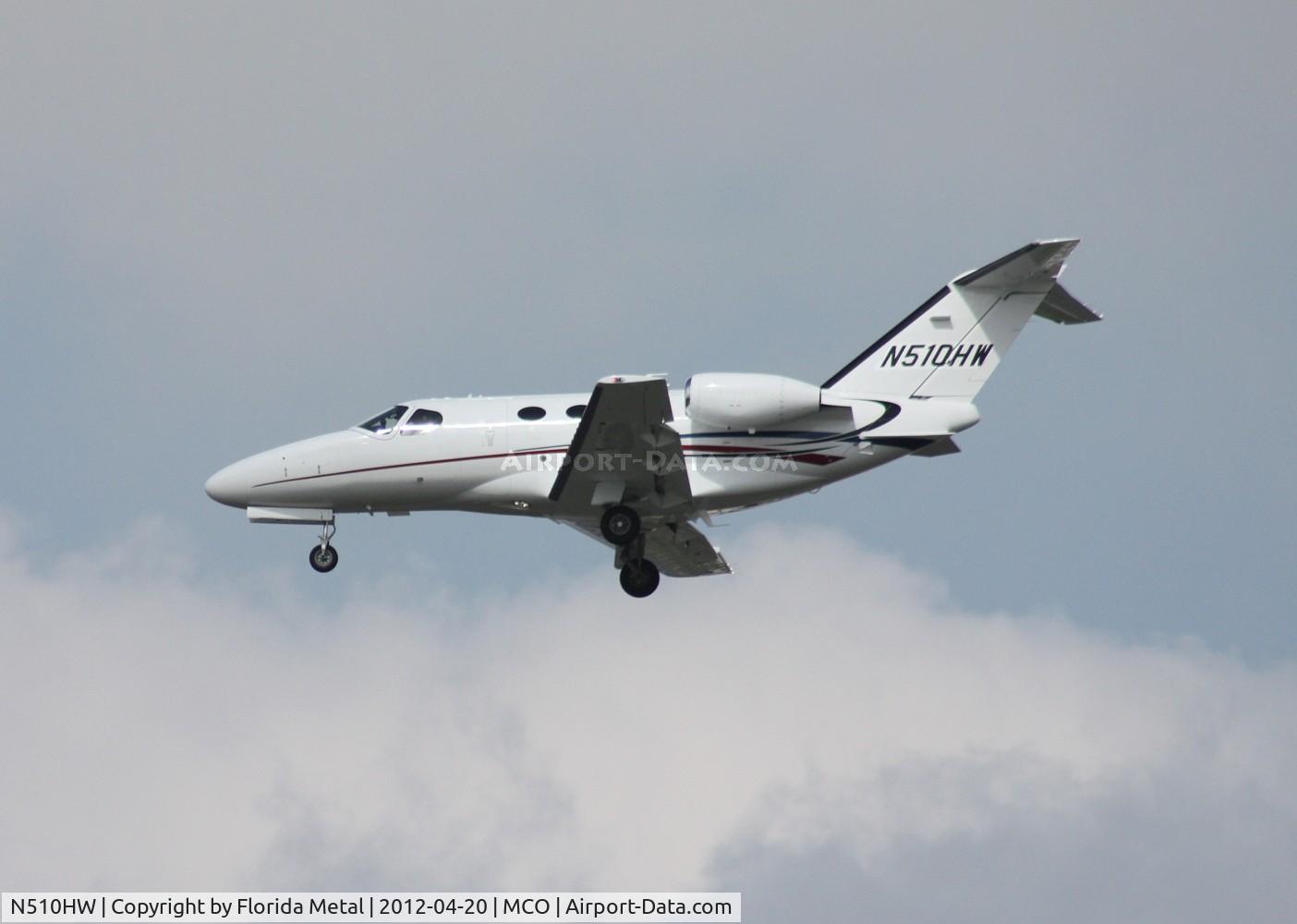 N510HW, Cessna 510 Citation Mustang C/N 510-0290, Cessna 510 Mustang