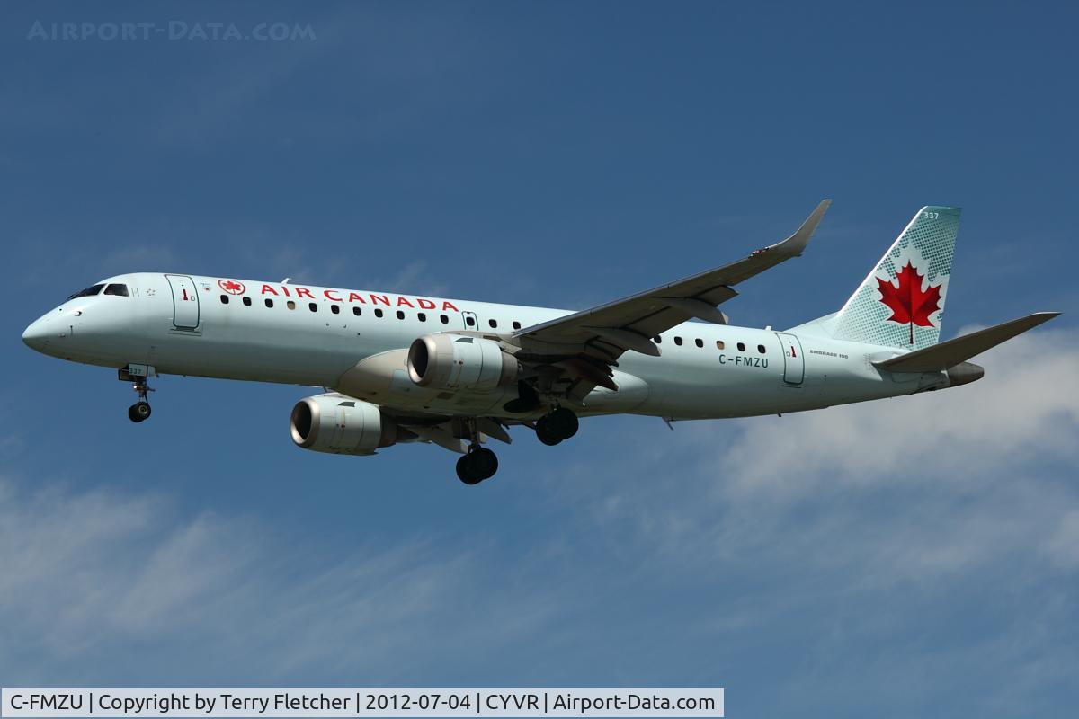 C-FMZU, 2007 Embraer 190AR (ERJ-190-100IGW) C/N 19000118, 2007 Embraer ERJ 190-100 IGW, c/n: 19000118