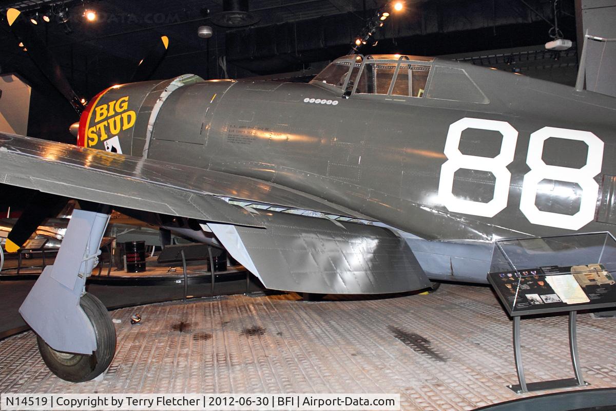 N14519, 1942 Republic P-47D Thunderbolt C/N 393-353, 1942 Republic P-47, c/n: 42-8205 at Seattle Museum of Flight