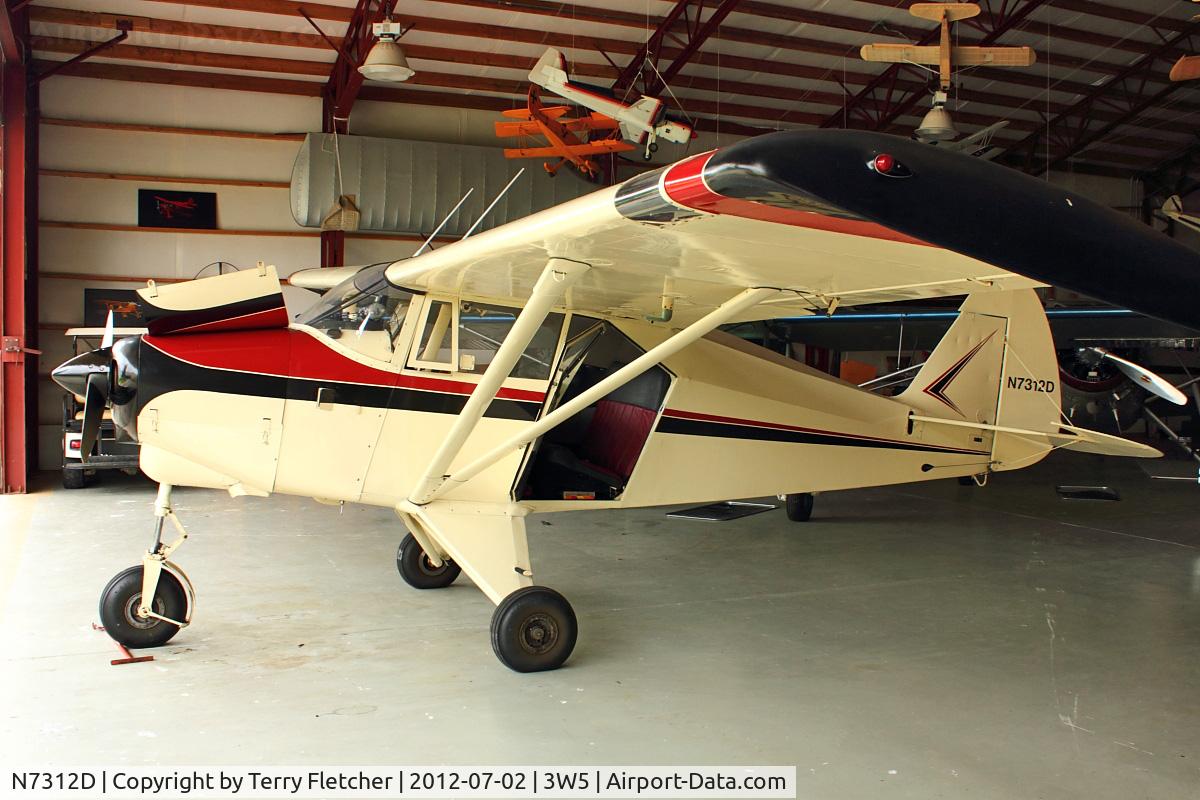 N7312D, 1957 Piper PA-22-150 C/N 22-5100, 1957 Piper PA-22-150, c/n: 22-5100
