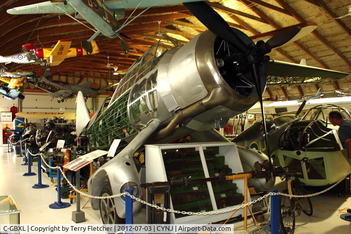 C-GBXL, 1941 Westland Lysander III C/N 1194, 1941 Westland Lysander, c/n: 1194 at Langley BC Museum