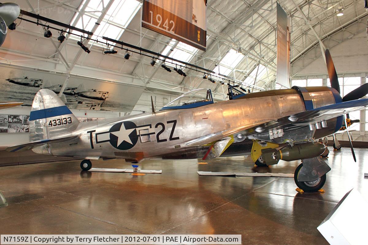 N7159Z, 1945 Republic P-47D Thunderbolt C/N 45-49406, 1945 Republic P-47D, c/n: 45-49406 with Paul Allen Warbirds