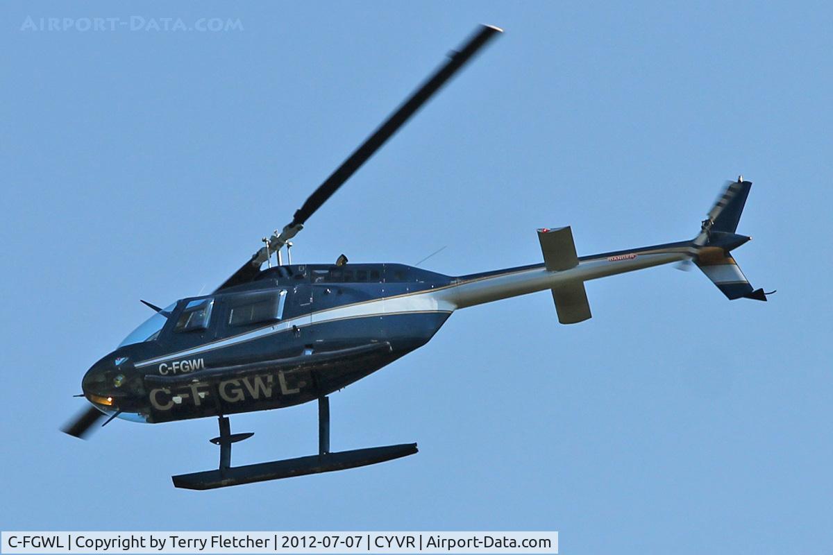 C-FGWL, Bell 206B JetRanger III C/N 3367, Bell 206B, c/n: 3367