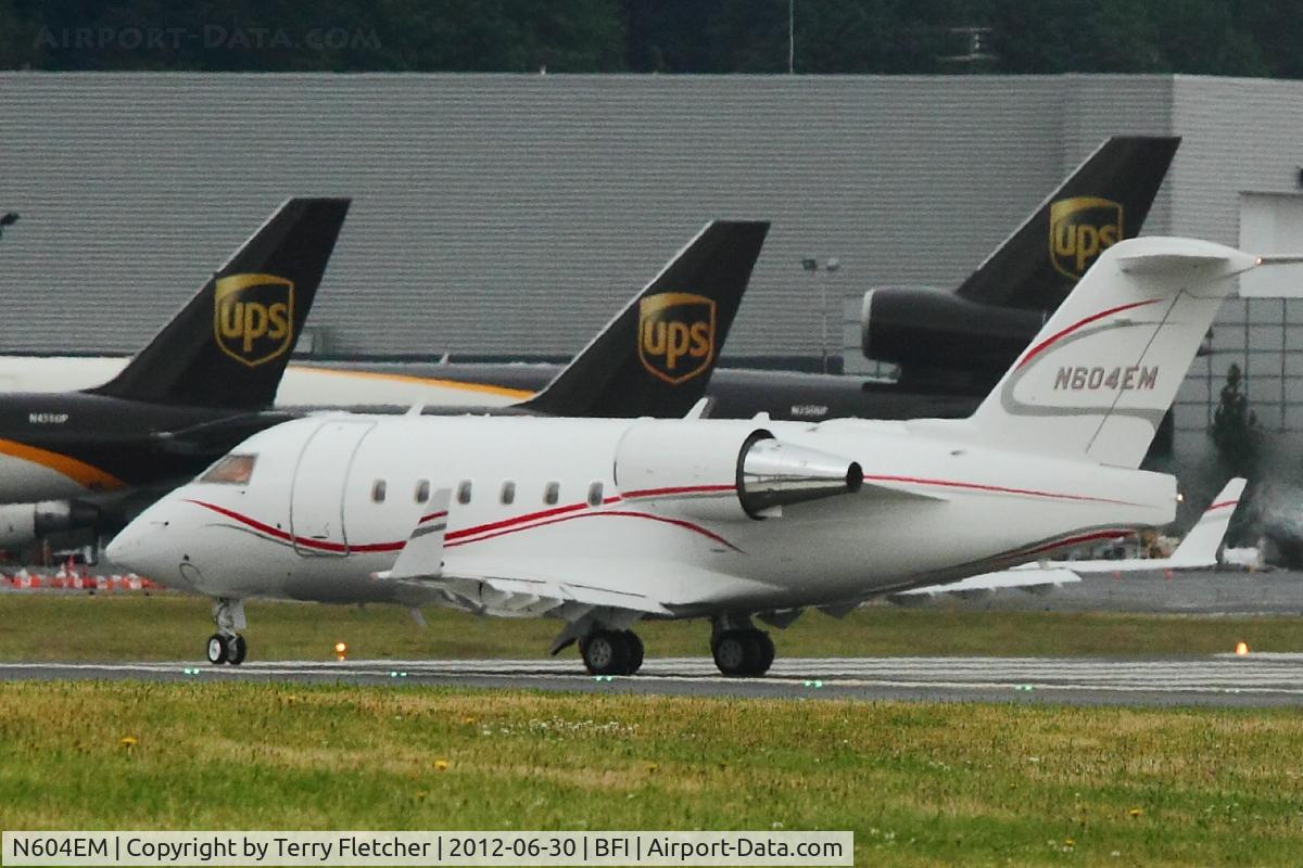 N604EM, 2001 Bombardier Challenger 604 (CL-600-2B16) C/N 5492, 2001 Bombardier CL-600-2B16, c/n: 5492