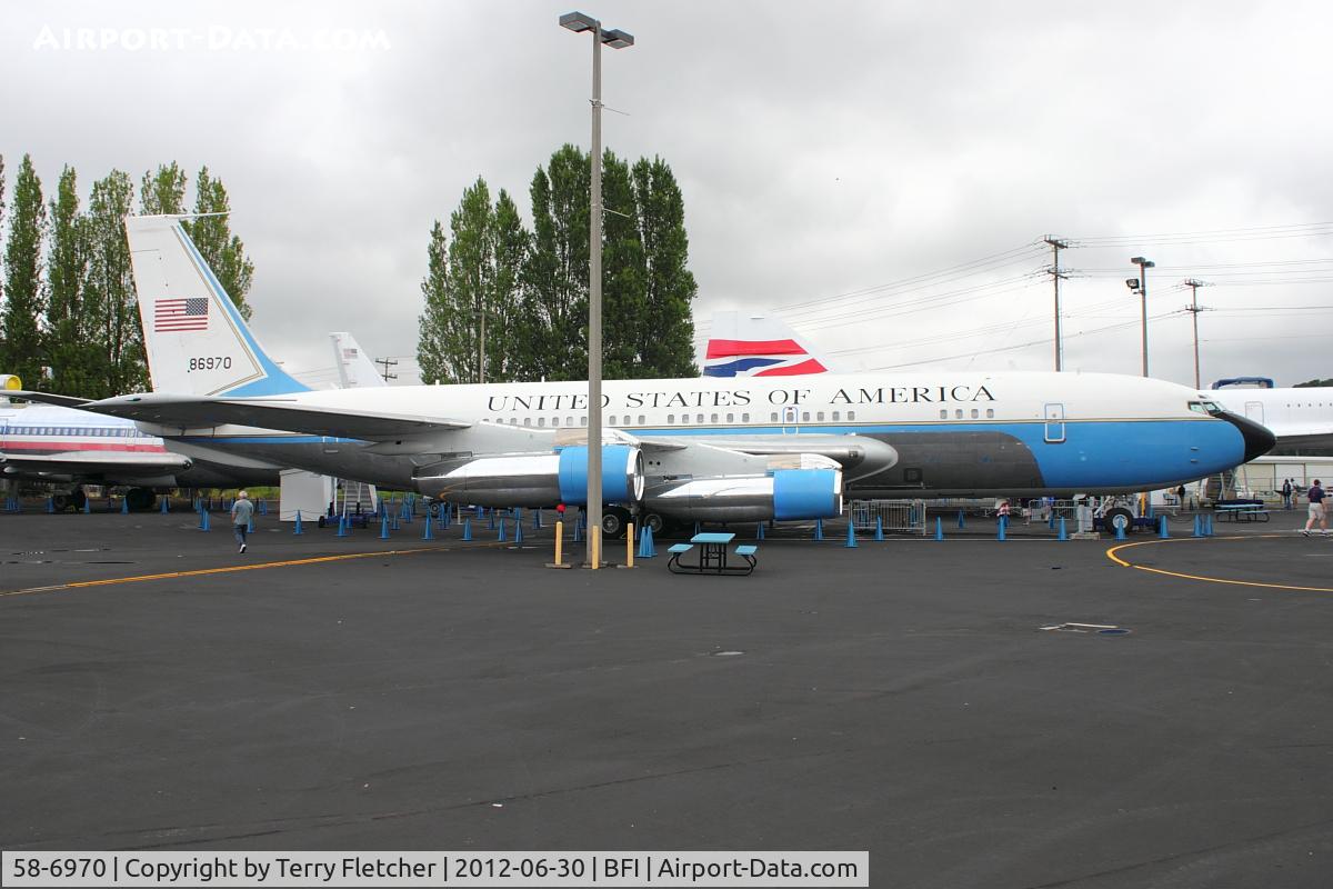 58-6970, 1958 Boeing VC-137A C/N 17925, 1958 Boeing VC-137A-BN, c/n: 17925 at Seattle Museum of Flight