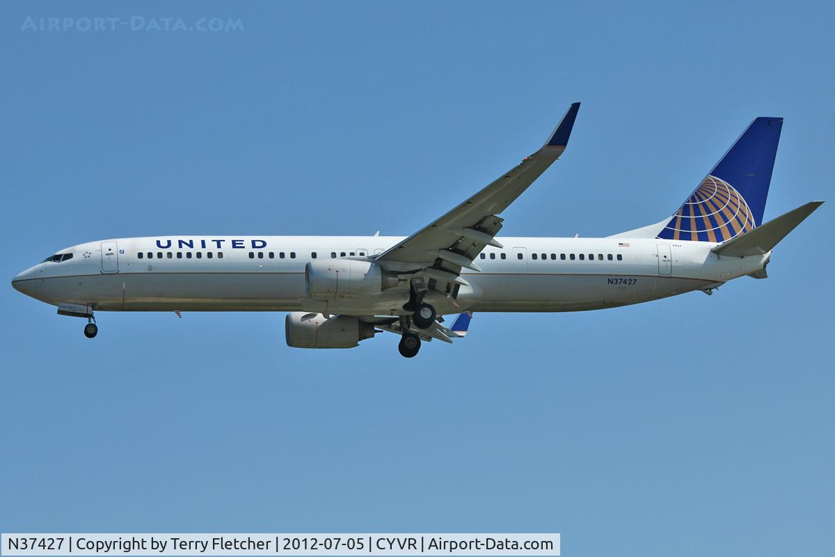 N37427, 2008 Boeing 737-924/ER C/N 37097, 2008 Boeing 737-924ER, c/n: 37097