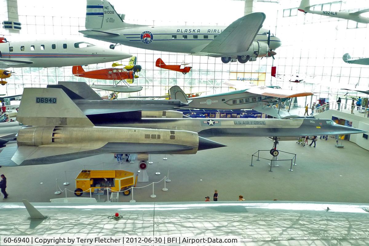 60-6940, 1962 Lockheed A-11 Blackbird C/N 134, 1962 Lockheed A-11 Blackbird, c/n: 134 plus Drone 90-0510 at Seattle Museum of Flight
