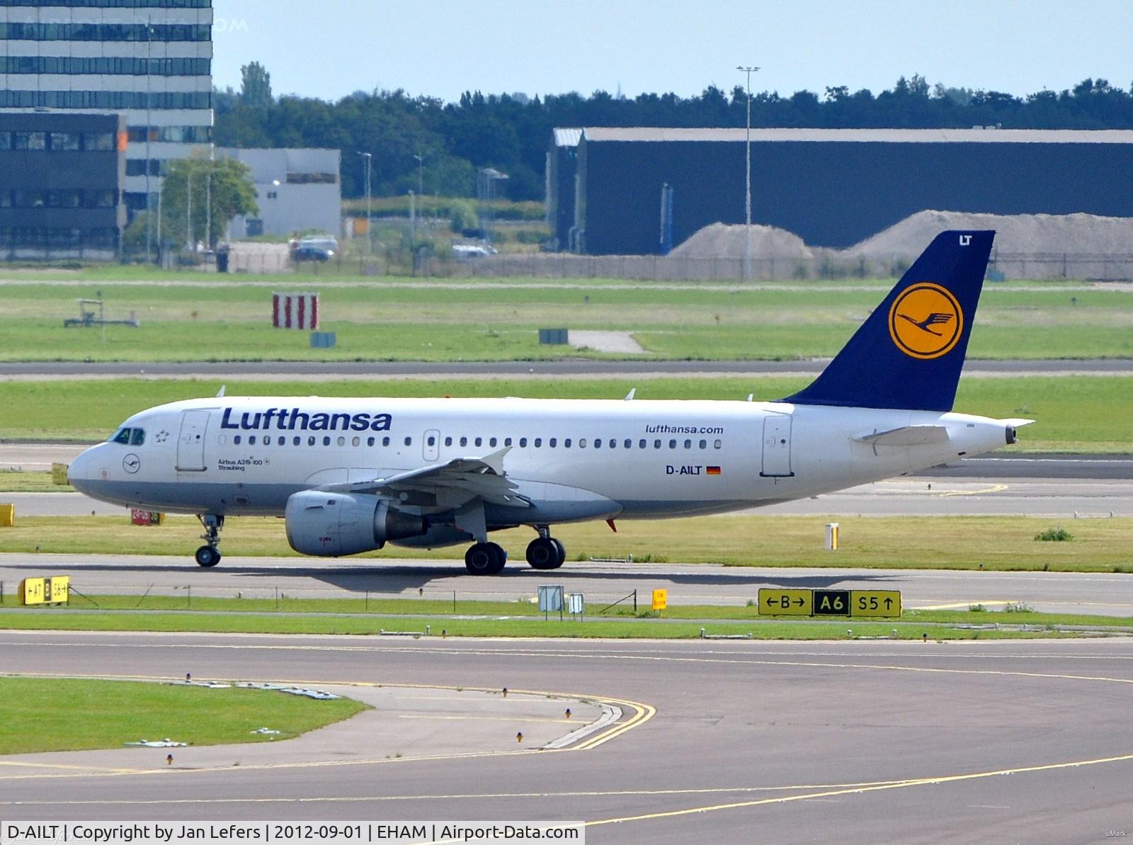 D-AILT, 1997 Airbus A319-114 C/N 738, Lufthansa
