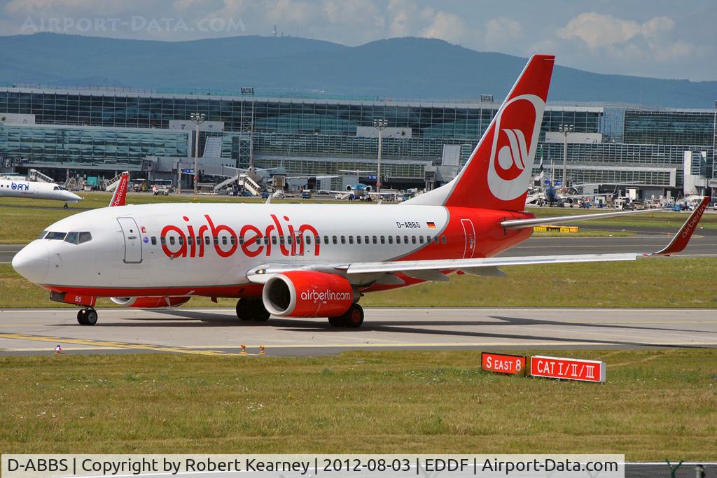 D-ABBS, 2001 Boeing 737-76N C/N 28654, Taxiing around for departure