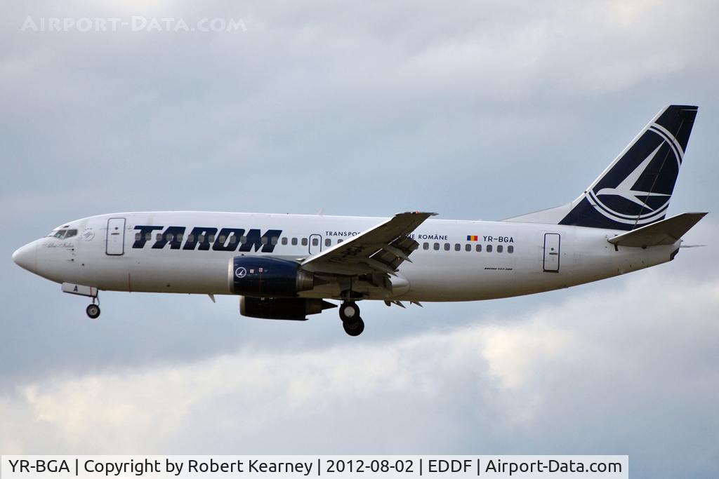 YR-BGA, 1993 Boeing 737-38J C/N 27179, Short finals for r/w 25L